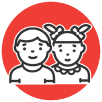 Icon of toddlers
