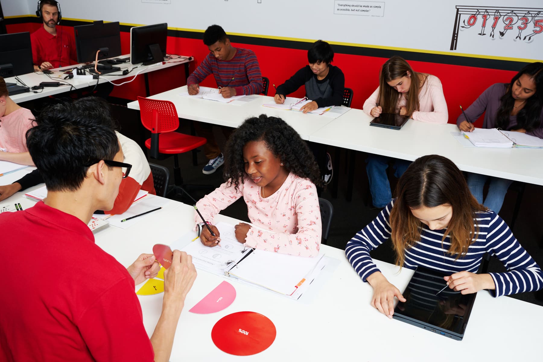 Helping homeschooled students excel in math.