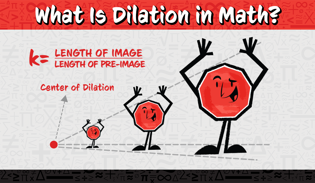 What is dilation in math?