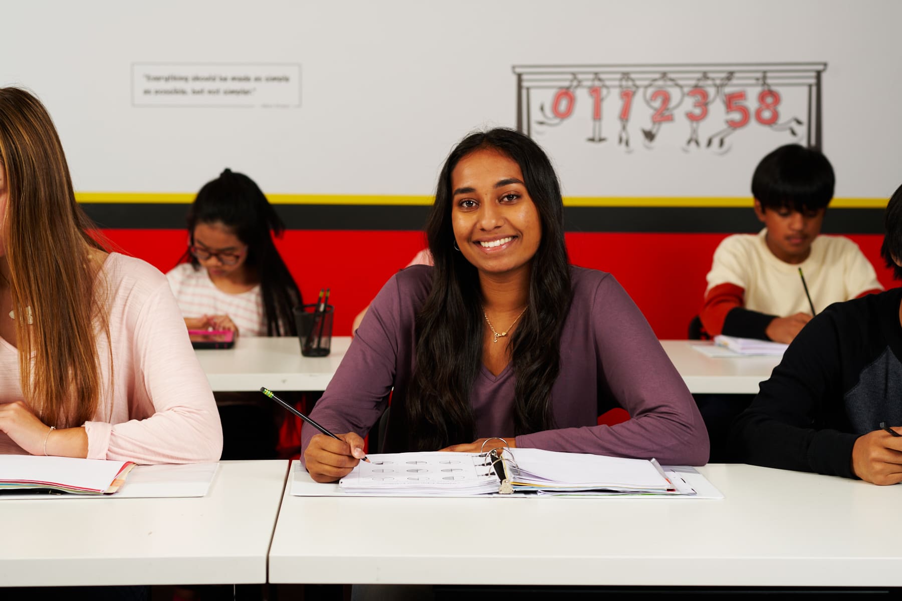 A math student preparing for IAR test
