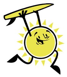 Sun Surfing